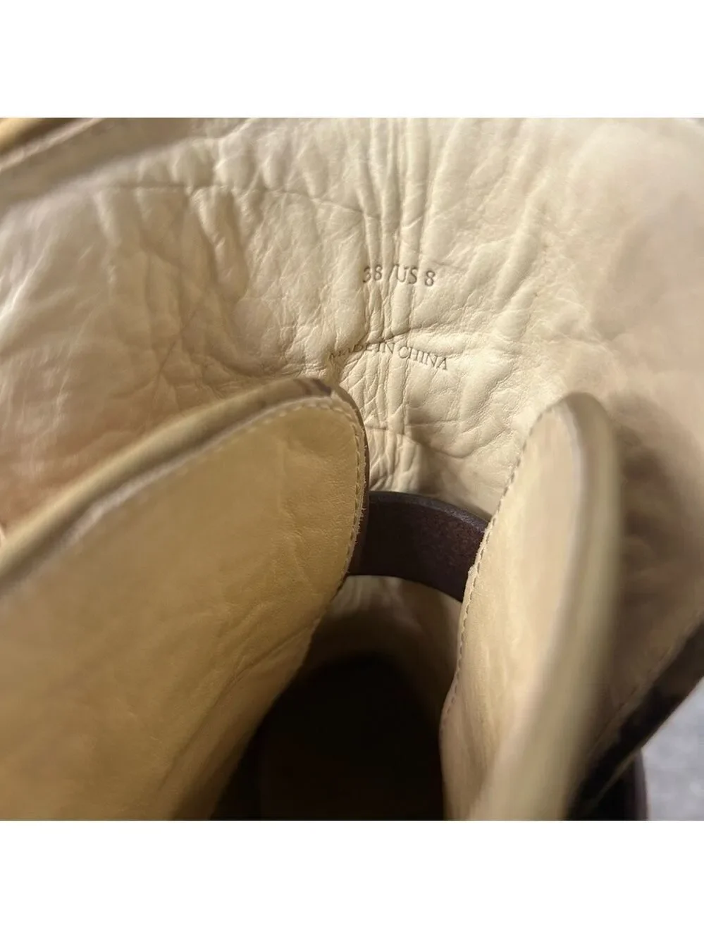 Rag & Bone Kinsey Bootie Camel Sz 8US 38UK Minor Scratches To L Toe See Pics
